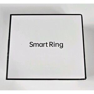 Smart Ring Health Tracker Fitness Tracker Heart Sleep Size 12 Black NIB